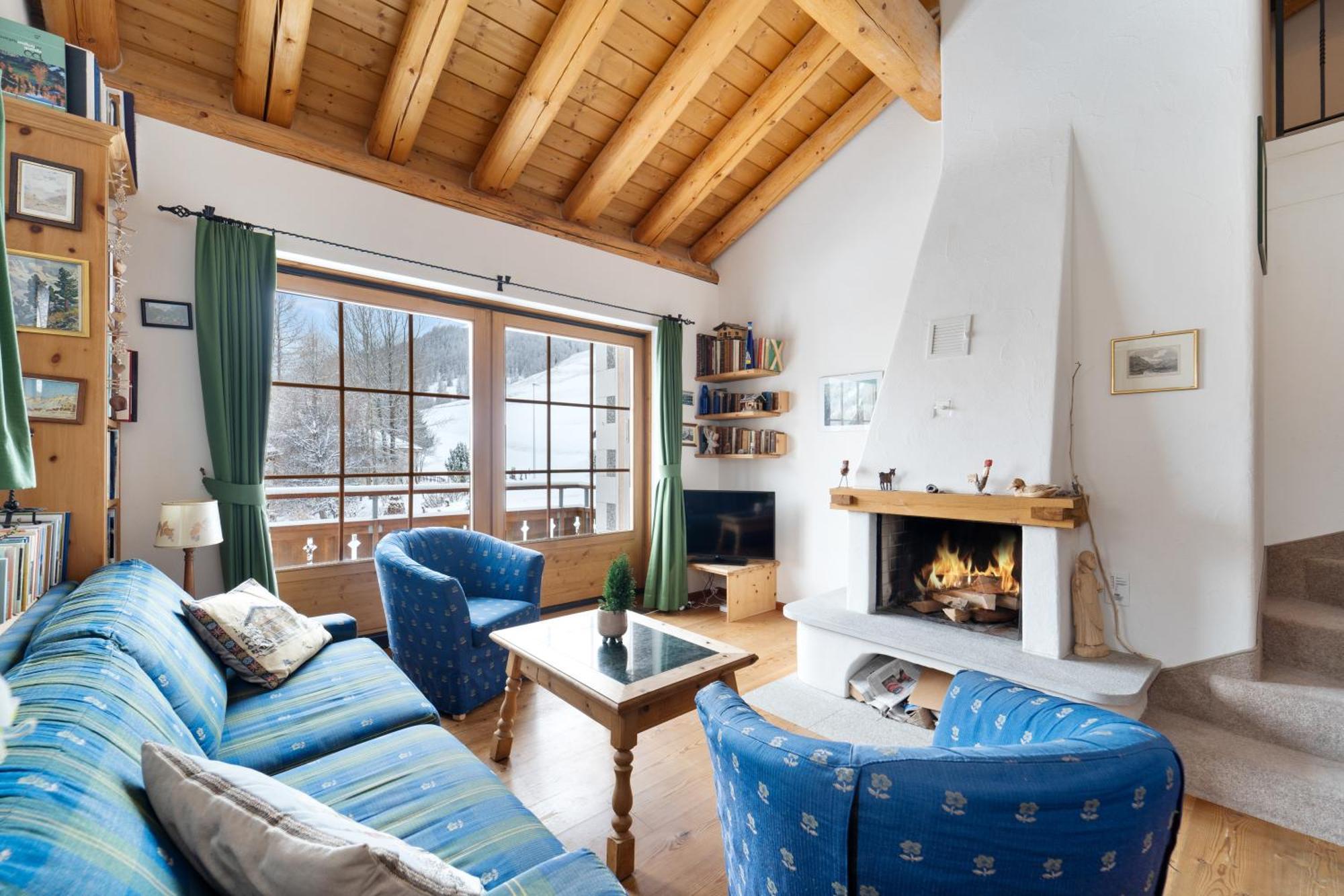 Chalet St Moritz Madulain Extérieur photo